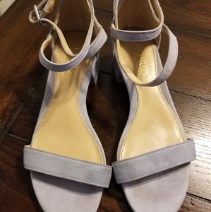 Periwinkle Ralph Lauren Strappy heels